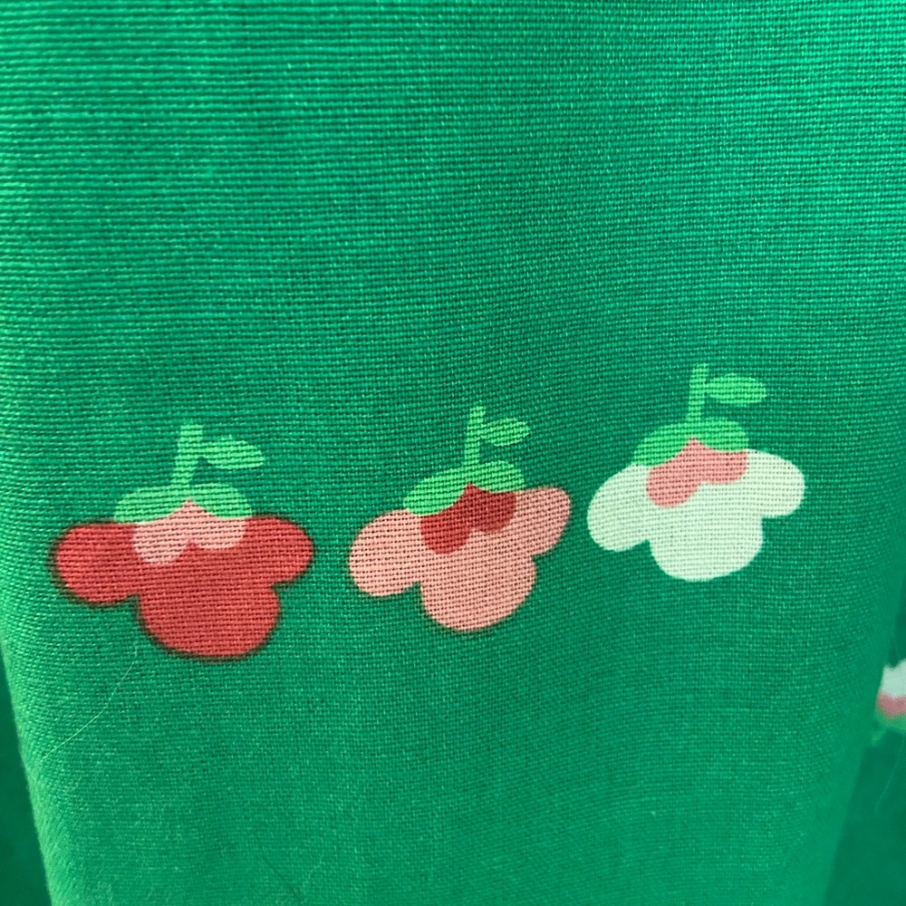 Vintage Green Floral Talbots dress - Picture 9 of 11